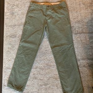 NWOT Lived In Straight Chino - Green